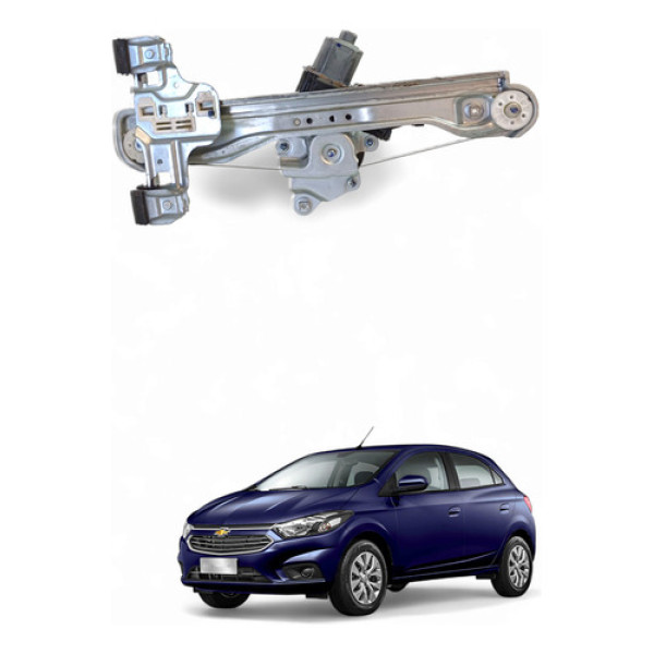 Máquina Vidro Traseira Esquerda Elétrico Gm Onix 2013/19