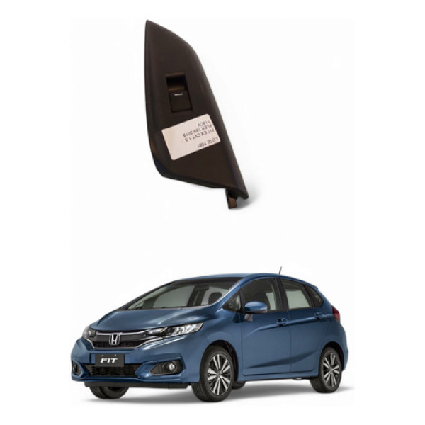 Botão Comando Vidro Traseira Esquerd Honda Fit 1.5 2015/2020