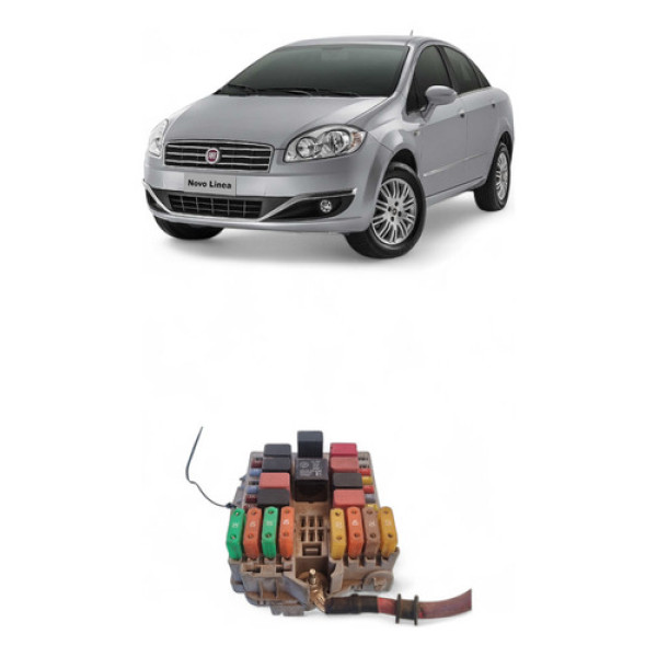 Caixa Fusível Fiat Linea 1.9 2009/2010 51815339
