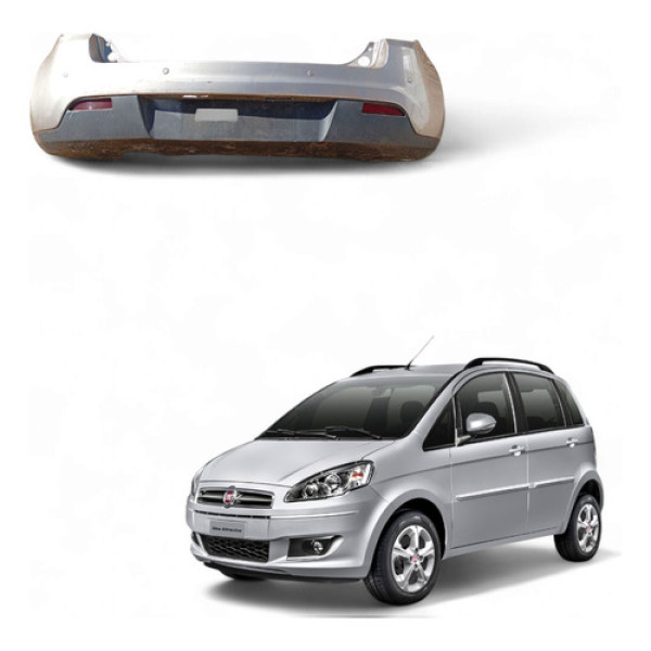 Pára-choque Traseiro Fiat Idea 2011/2016