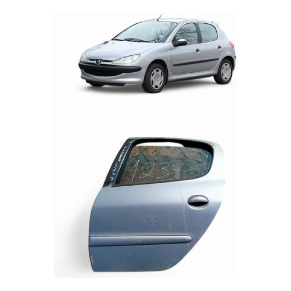 Porta Traseira Esquerda Peugeot 206 207 23448