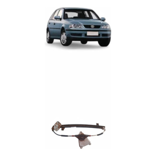 Máquina Vidro Traseira Esquerda Volkswagen Gol G3 2004/2005
