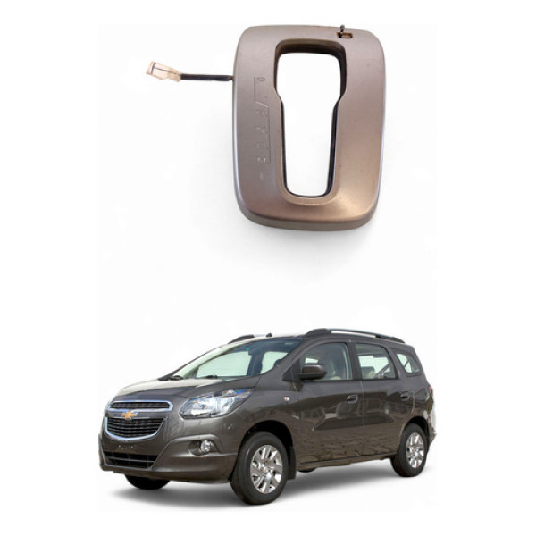 Moldura Trambulador Alavanca Marcha Gm Spin 1.8 Ltz 2013/14