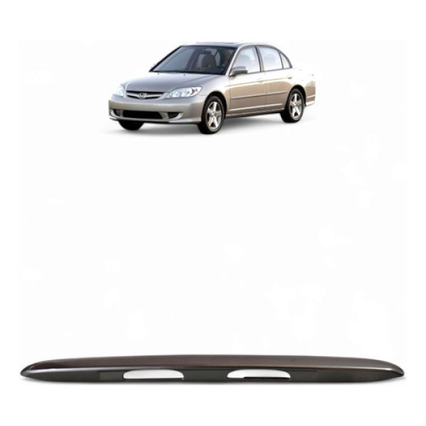 Friso Tampa Traseira Honda Civic 2003/04