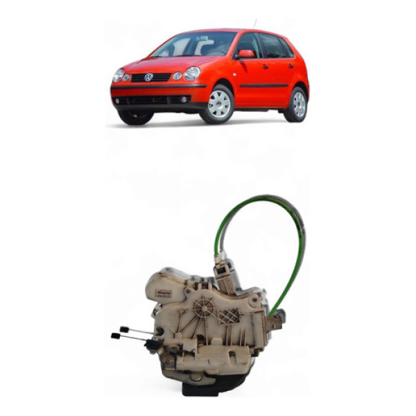 Fechadura Traseira Direita Vw Polo 2002/03