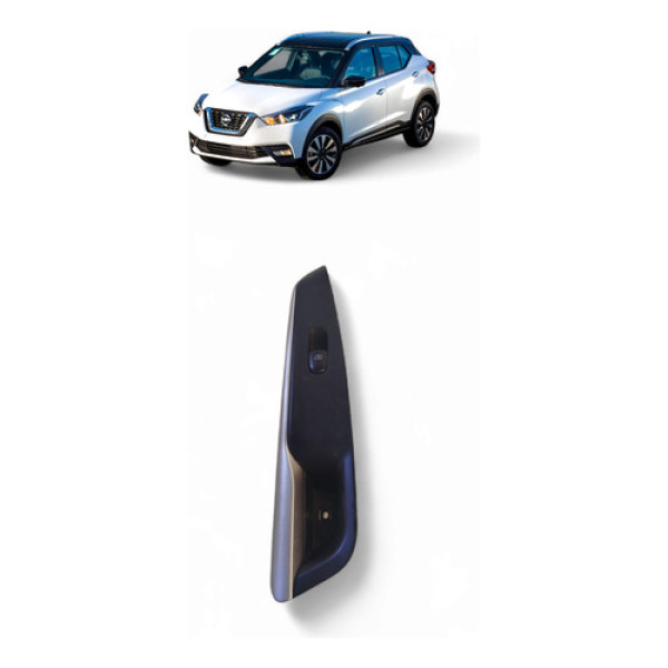 Botão Comando Vidro Dianteiro L/d Nissan Kicks 2020
