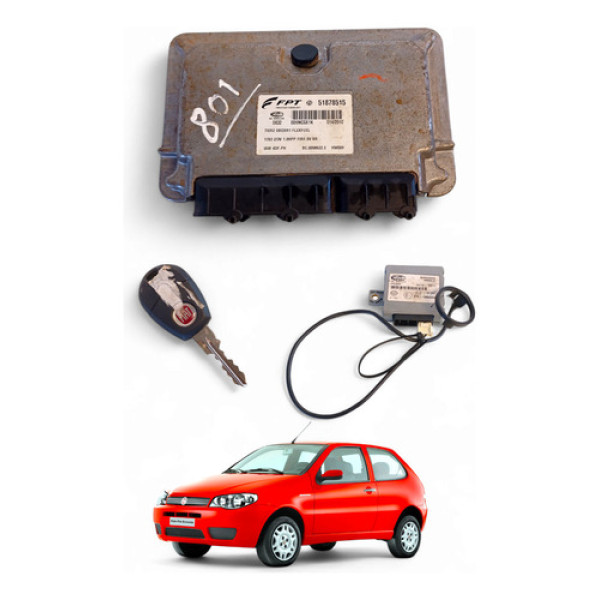 Kit Code Injeção Fiat Palio 1.0 Fire Flex 51878515