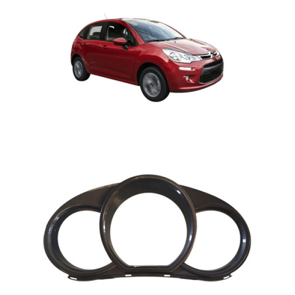 Moldura Painel Instrumento Citroen C3 2013/14 9676054977