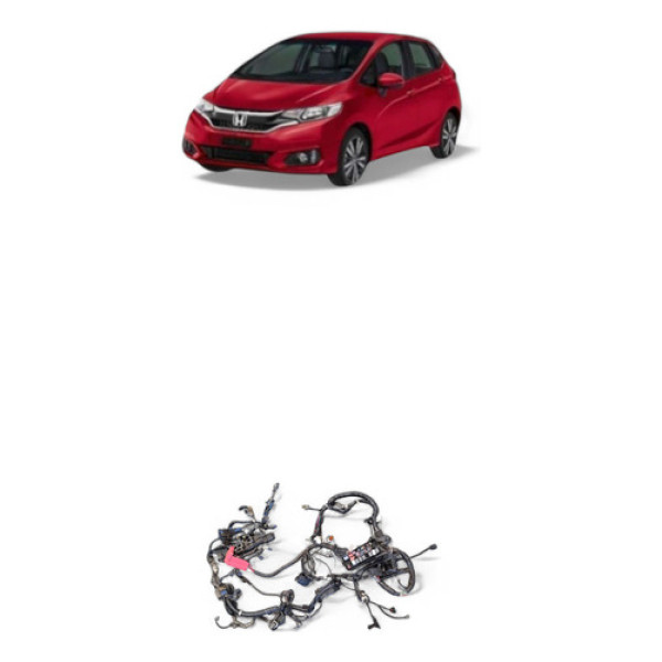 Chicote Elétrico Completo Honda Fit 1.5 Flex 2019