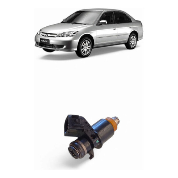 Bico Injetor Honda Civic 1.7 2001/2006