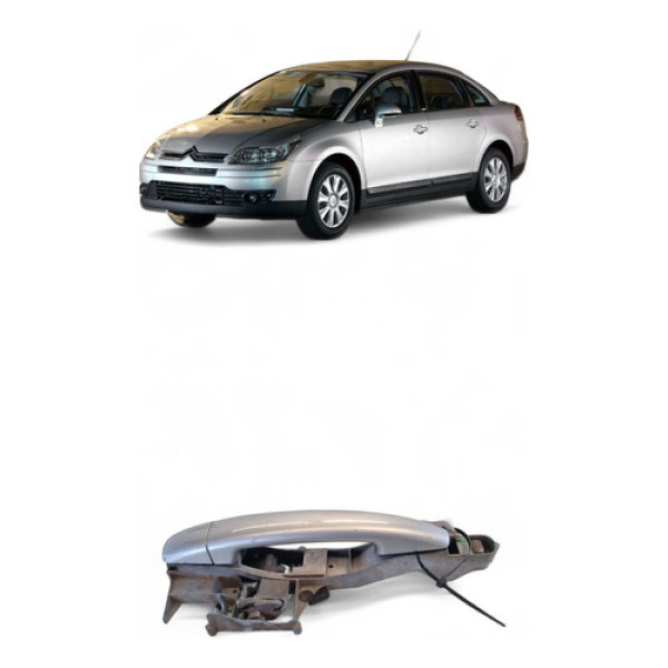 Maçaneta Externa Traseira Esquerda Citroen C4 Pallas 2008