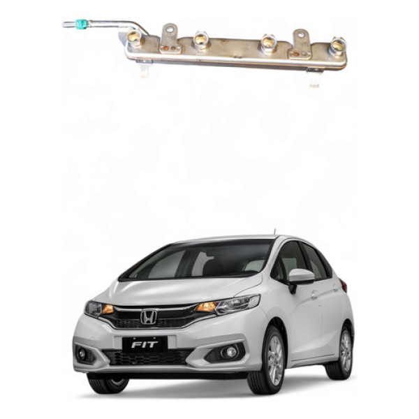 Flauta Bico Injetor Honda Fit 1.5 2014