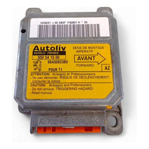 Módulo Air-bag Peugeot 206 307 1999/06 550541500 9643082380
