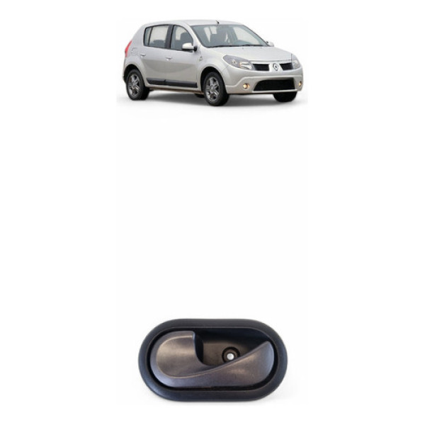 Maçaneta Dianteira Esquera Renault Sandero 2008/2014 0503100
