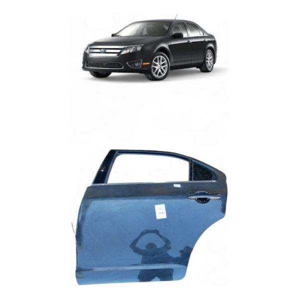 Porta Ford Traseira Esquerda Fusion 10/13 27595