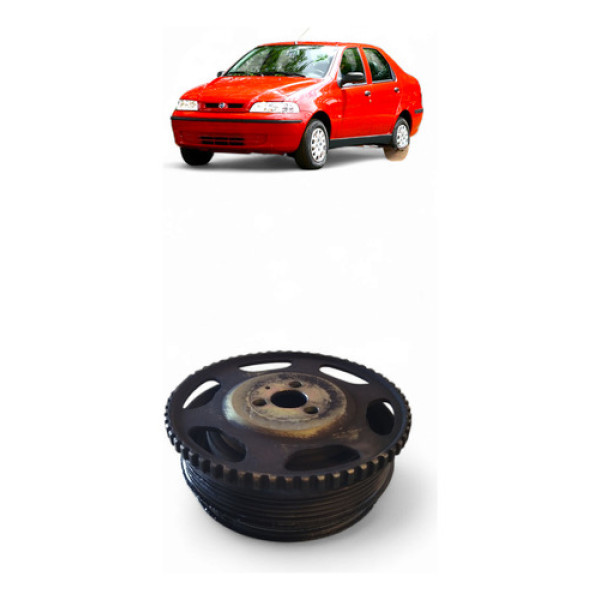 Polia Virabrequim Fiat Siena 1.0 2003/04