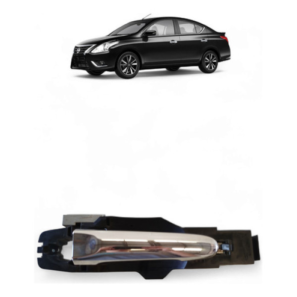 Maçaneta Externa Traseira L/d Nissan Versa 2018/19