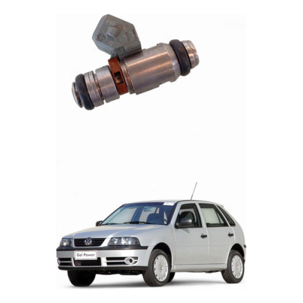 Bico Injetor Vw Gol Power 1.0 16v Gas 2001/03 Iwp058
