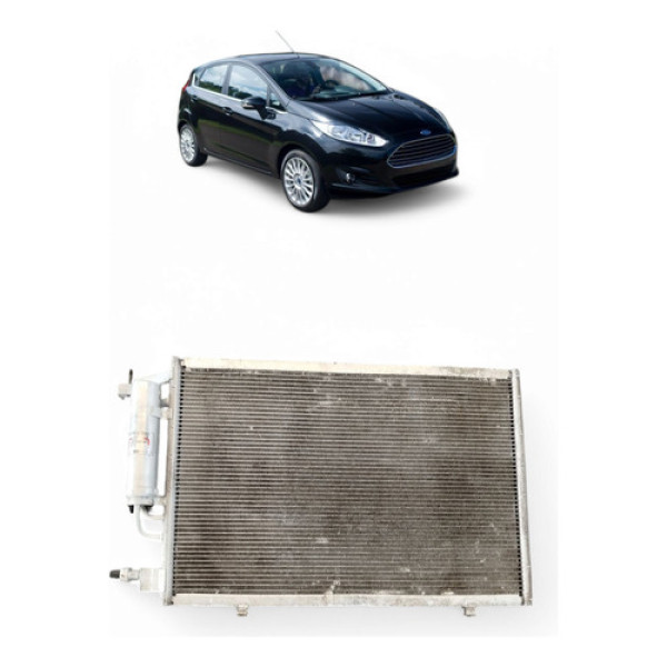Condensador Ford New Fiesta 1.6 2014/15 Ae8319e892ab
