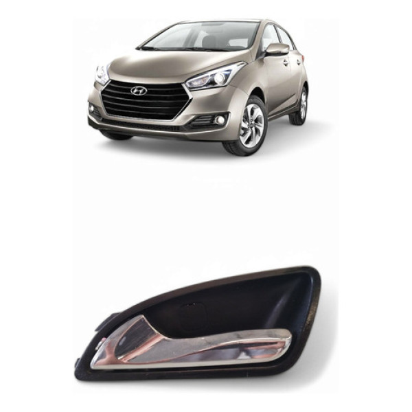 Maçaneta Interna Lado Esquerdo Hyundai Hb20 2013/19