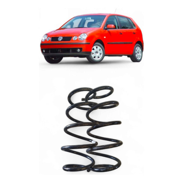 Par Mola Suspensão Dianteiro Vw Polo 1.0 2002/03