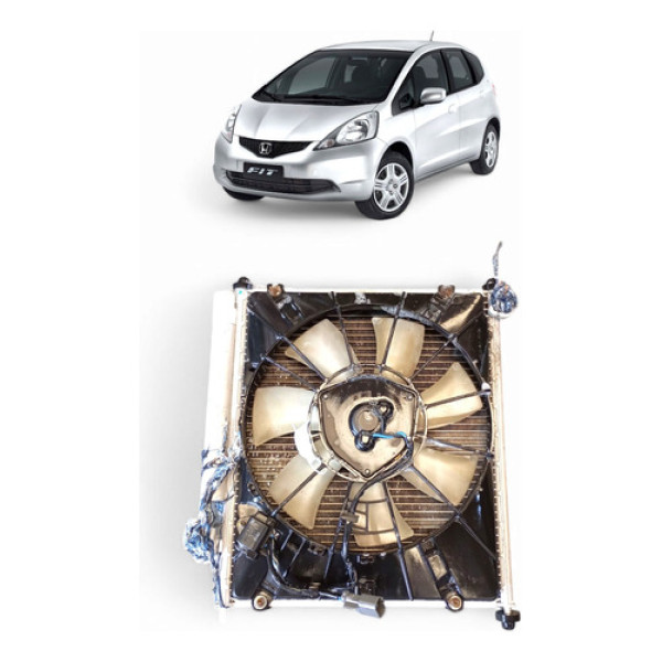 Kit Radiador Honda Fit 1.4 Flex 8v 2008/2010