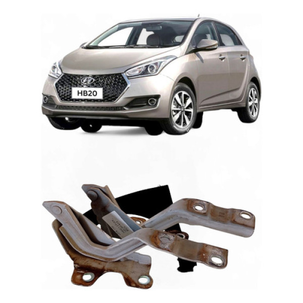 Par Braço Capô Hyundai Hb20 2013/2019