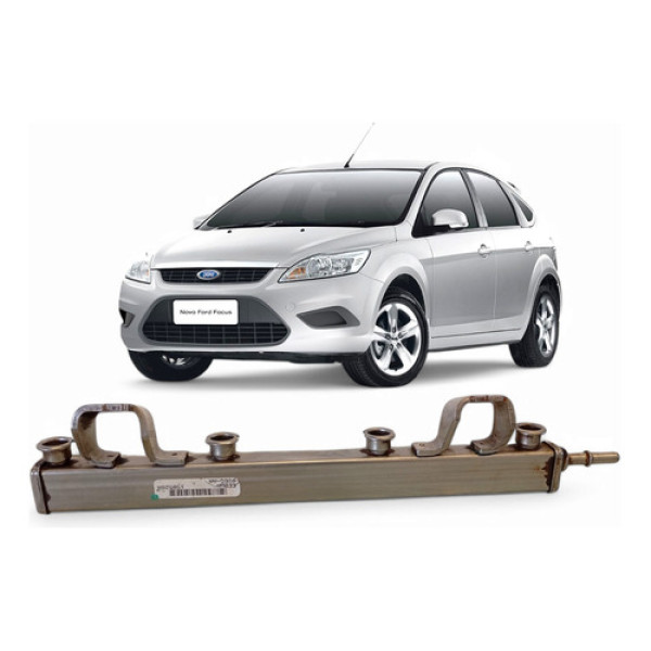 Flauta Bico Injetor Ford Focus 2.0 2009/2012 4m5g9d280db