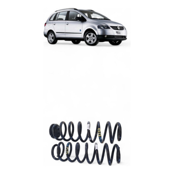 Par Molas Traseiras Volkswagen Spacefox 2006/2007