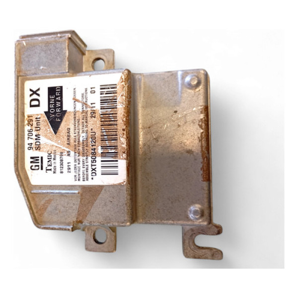 Módulo Air-bag Gm Meriva 2003/12 94706291 Dx
