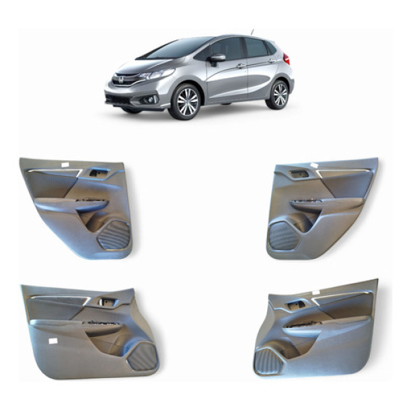 Kit Forro De Porta Honda Fit 1.5 2019