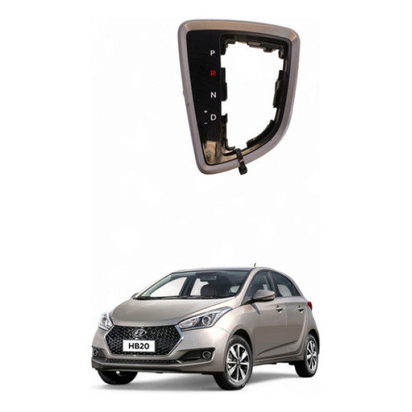 Moldura Trambulador Hyundai Hb20at 1.6 2018/19 846501s150ra5