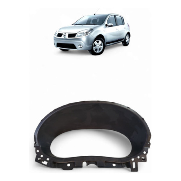 Moldura Painel Instrumento Renault Sandero 1.6 2011/12