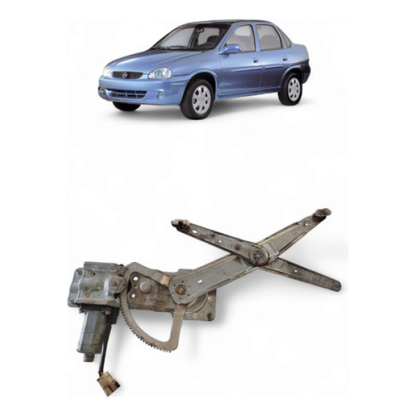 Máquina De Vidro Elétrica Dianteira L/e Corsa Classic 99/00