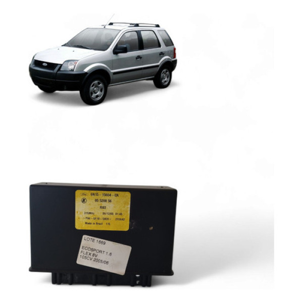 Módulo Conforto Ford Ecosport 1.6 Flex 2005/06 6n1515604ca
