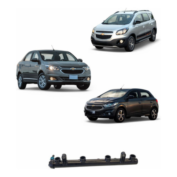 Flauta Injetora Gm Onix Cobalt Spin 1.0 1.4 1.8 2010/2019