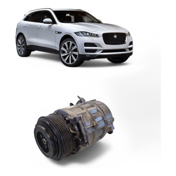 Compressor Ar Cond Jaguar F-pace 2.0 Diesel 2018 C2d56291