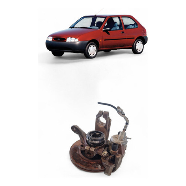 Manga Eixo C/pinça Diant Esquerdo Fiesta 1.4 16v 1999