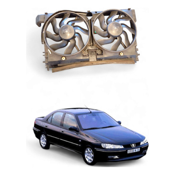 Painel Frontal Ventoinha Peugeot 406 2000/2003