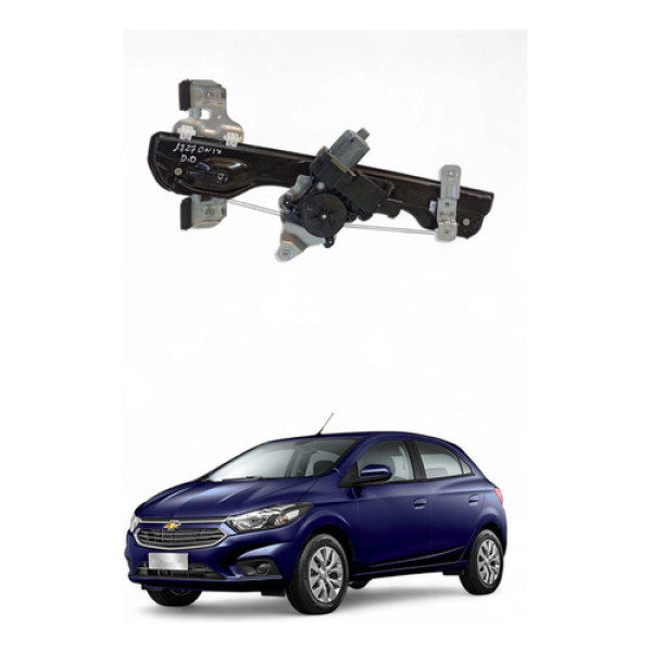 Máquina Vidro Dianteira Direita Elétrica Gm Onix 2013/2019