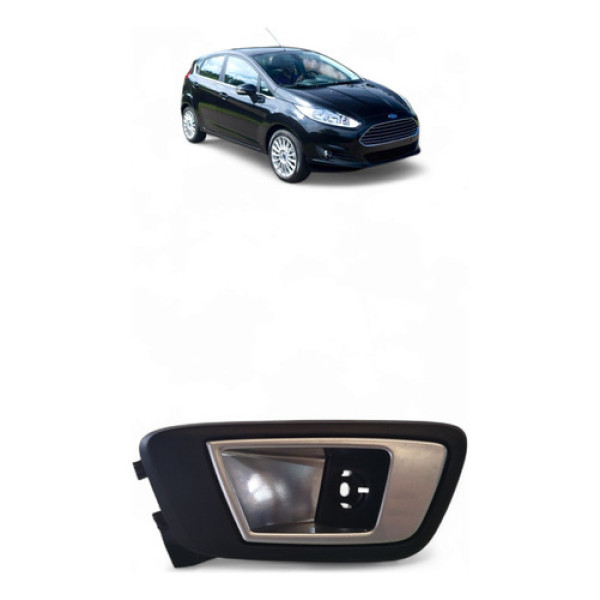 Maçaneta Interna Traseira L/e Ford New Fiesta Ecosport 13/16