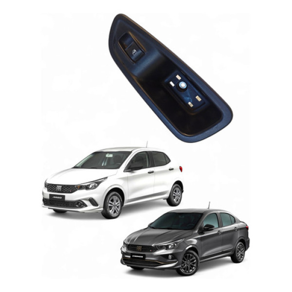 Botão Vidro Elétrico Tras Dirt Fiat Argo Cronos 2022