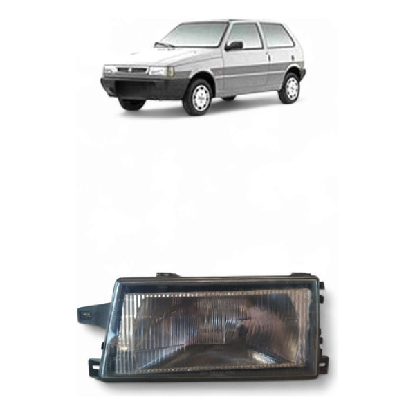 Farol Dianteiro Esquerdo Fiat Uno 1997/98