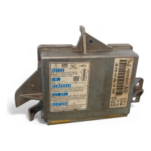 Módulo Airbag Honda Civic Lx 1.7 16v 03 77960s5g852m3