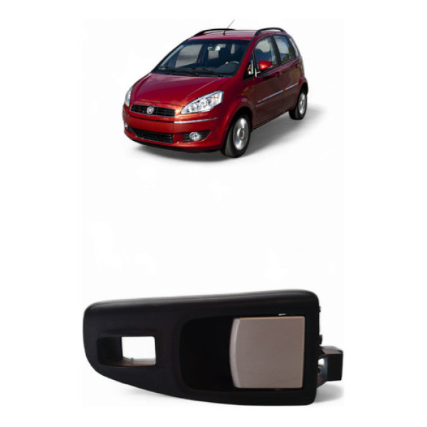 Maçaneta Interna Traseira L/e Fiat Idea 2012/13