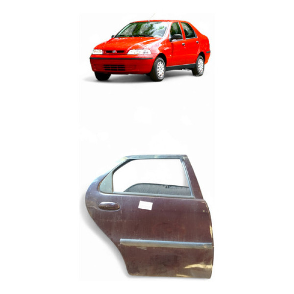 Porta Traseira Direita Fiat Siena 2003/04