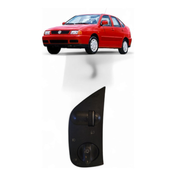 Botão Comando Luzes Vw Polo 1997/98 6n1941531h