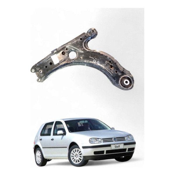 Bandeja Suspensão Lado Esquerdo Vw Golf 1.6 2004