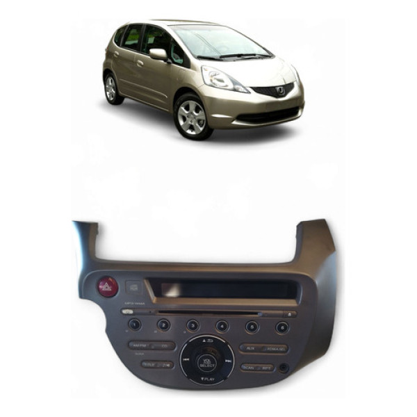 Rádio Som Cd Player Honda Fit 2008/09