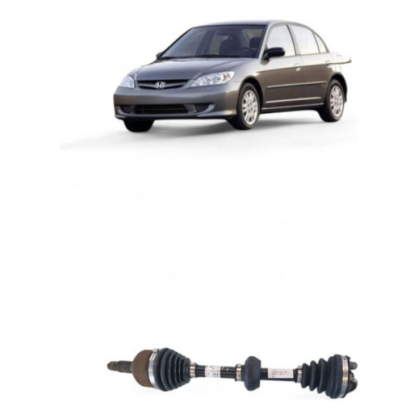 Semi Eixo Esquerdo Honda Civic 2004
